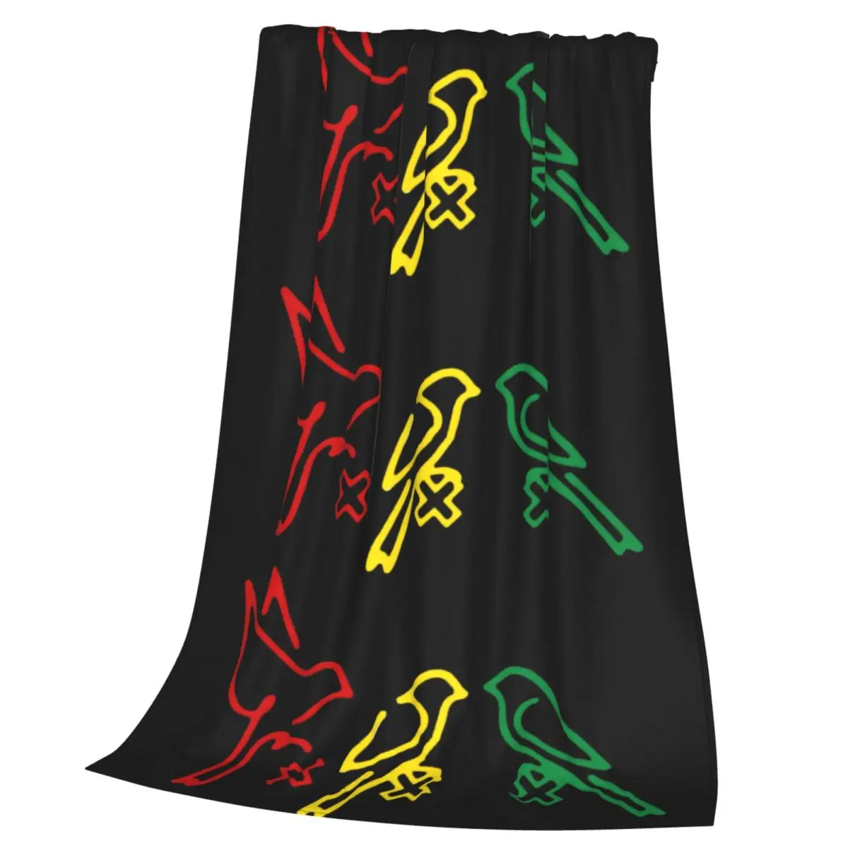 BOB MARLEY AJAX Blankets Soft Warm Flannel Throw Blanket Cover for Bed Living room Picnic Travel Home Couch