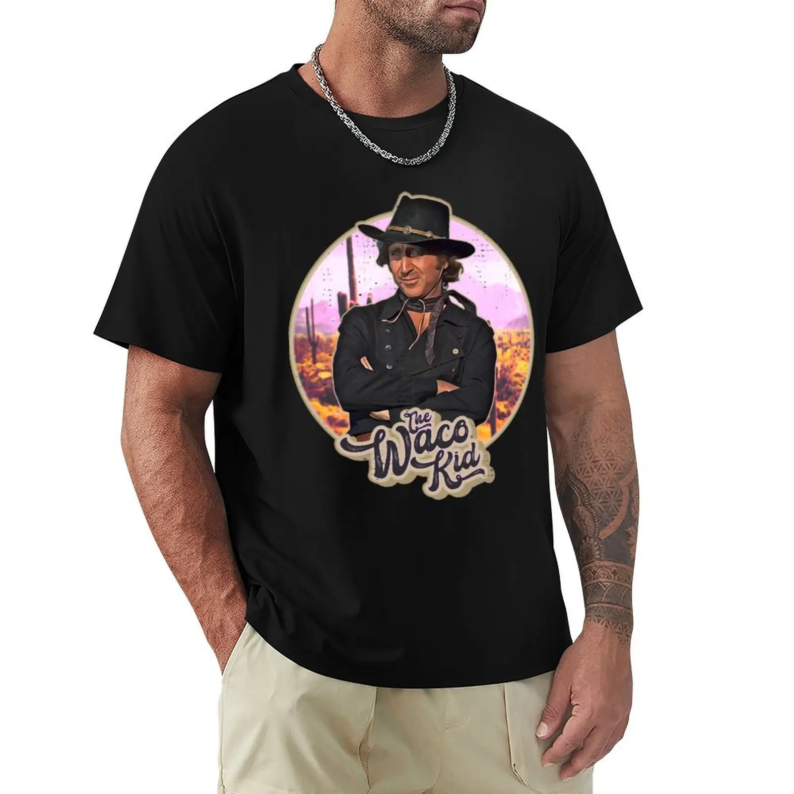 Blazing Saddles The Waco Kid Gift Fan T-Shirt anime t shirts for man T-Shirt