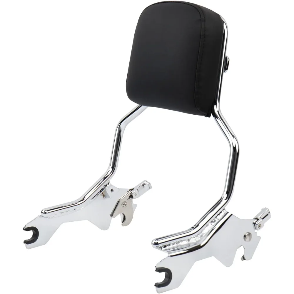 

MoKitDora Съемная спинка Sissy Bar вертикальная с накладкой для моделей Softail Fat Bob 114 FXFB FXFBS 2018 г., хром