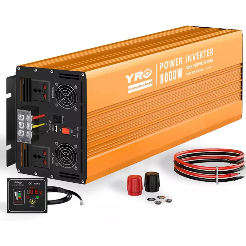 

8000w Solar Pure Sine Wave Inverter Solar Inverter Off Grid power 8KVA Inverter 12v 220V high frequency