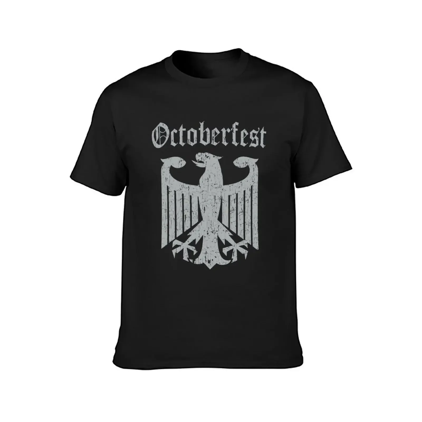 Octoberfest Oktoberfest German Eagle Distressed Look T-Shirt shirts graphic tee t shirts for men cotton