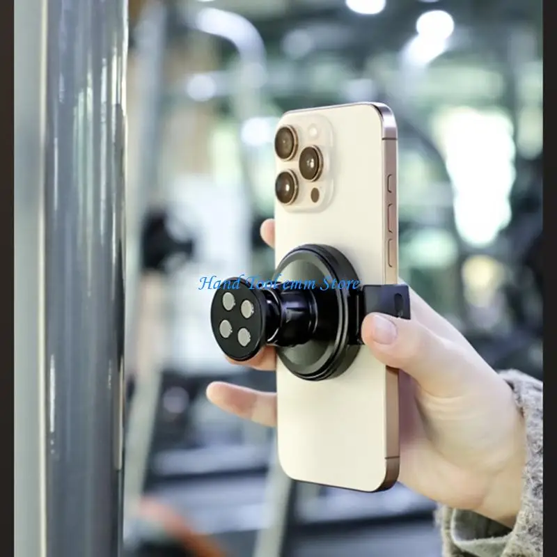 H37F Compacted Lightweight Adjustable Phone Holder For Stable Hands Less Video Watching
