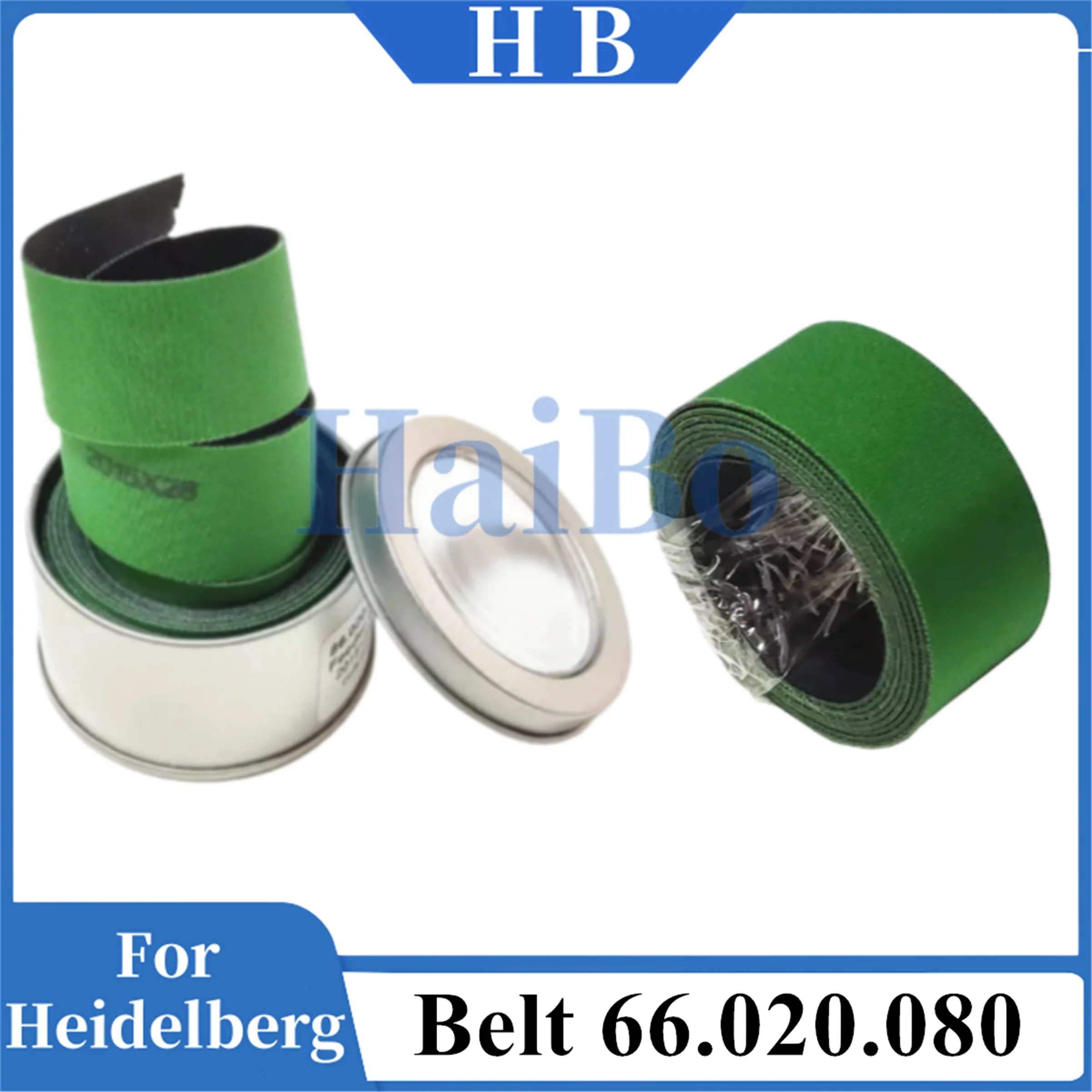 HaiBo Best Quality 66.020.080 Feeder Belt Offset Printing Machine Parts Green