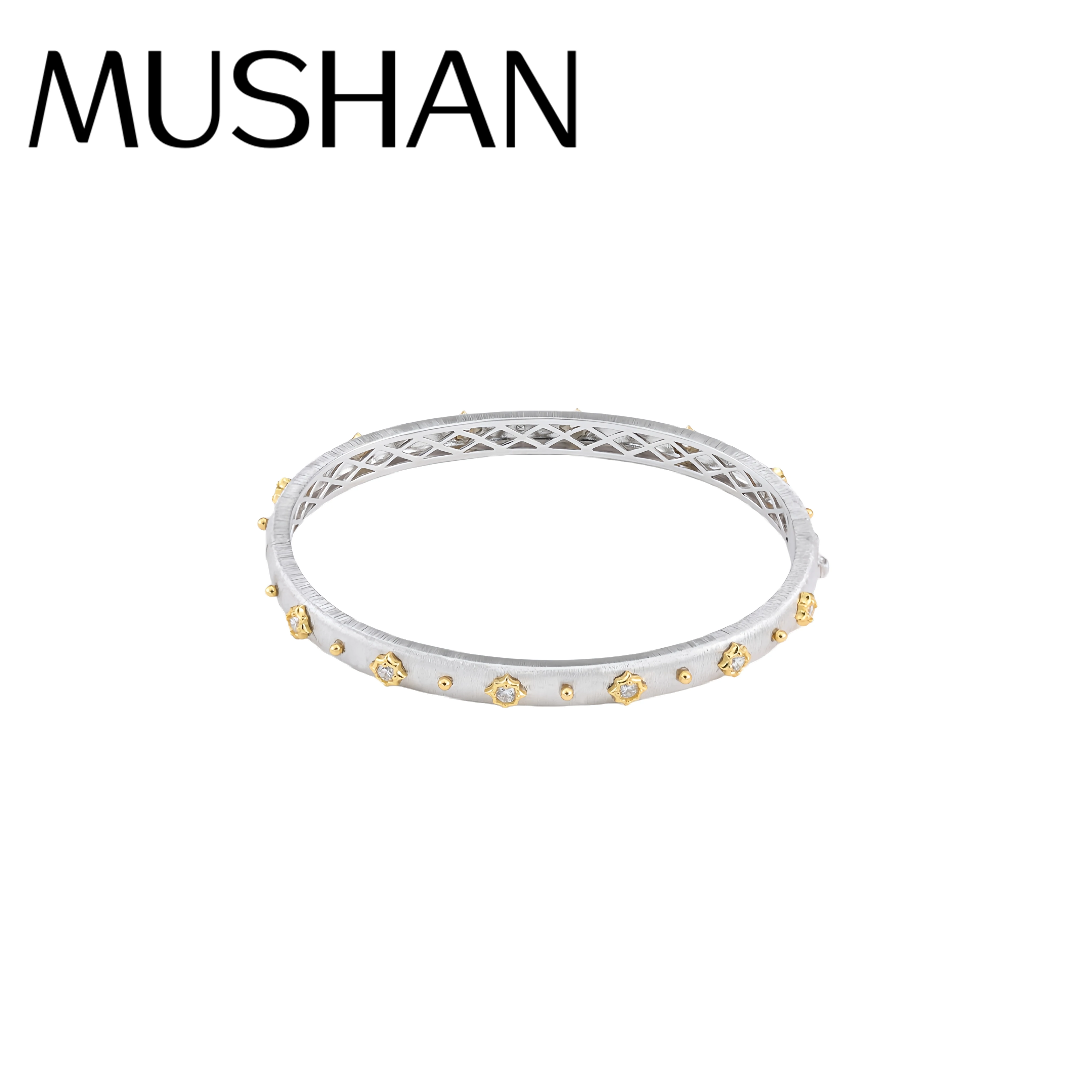 

Роскошный брендовый браслет Mushan с рисунком проволоки и звездой S925, браслеты из стерлингового серебра 925 пробы для женщин, ювелирные изделия