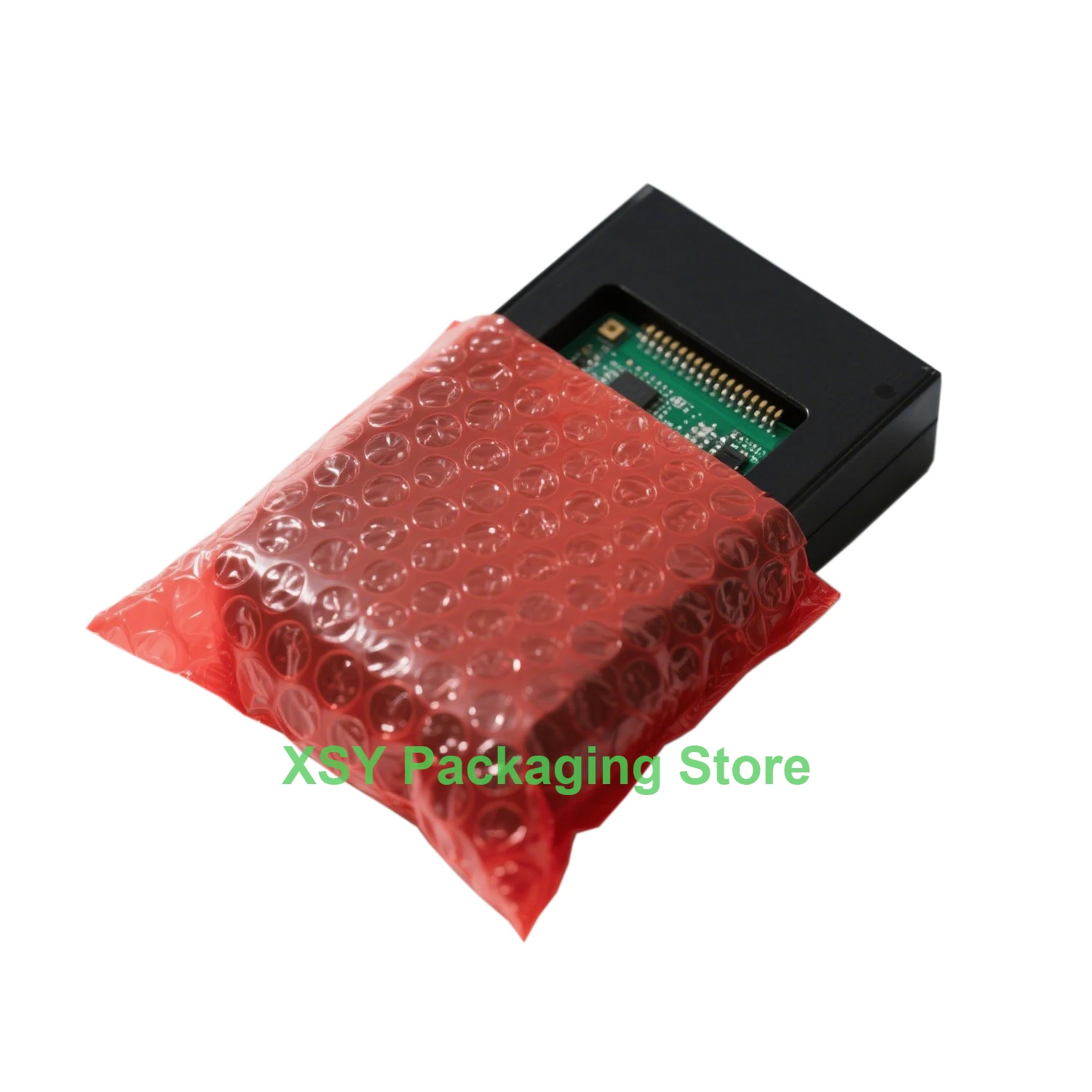 Red Anti Static Bubble Bags (2.5 x 3 to 6.7 x 8.7) Inches Electronic Packaging Pouches (65 x 75mm to 17 x 22cm)