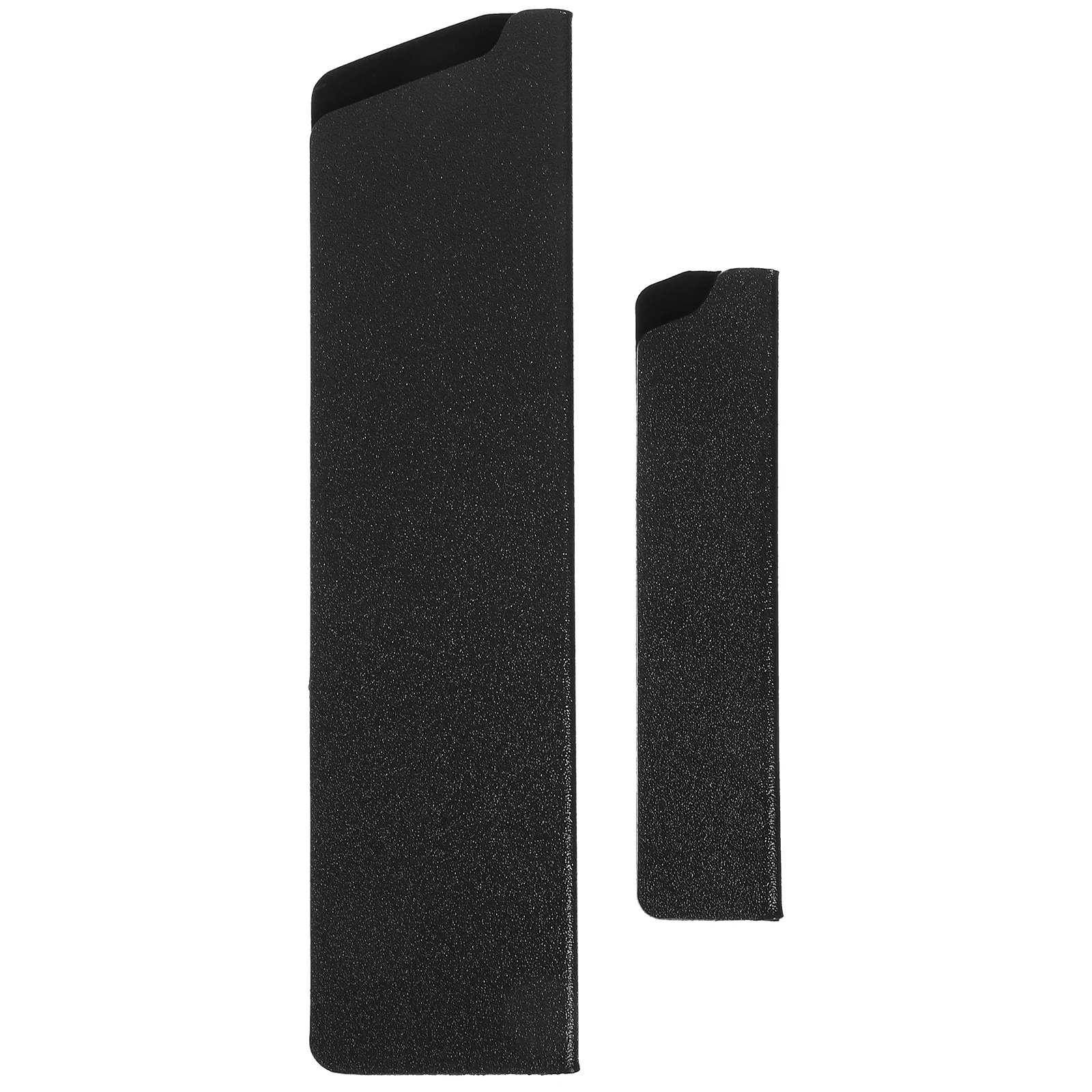 2Pcs Chef Knife Sheath Set Felt Lined Protector for 8-Inch 35-5-Inch Knives Easy Slide No Abrasion Guard Guard Set