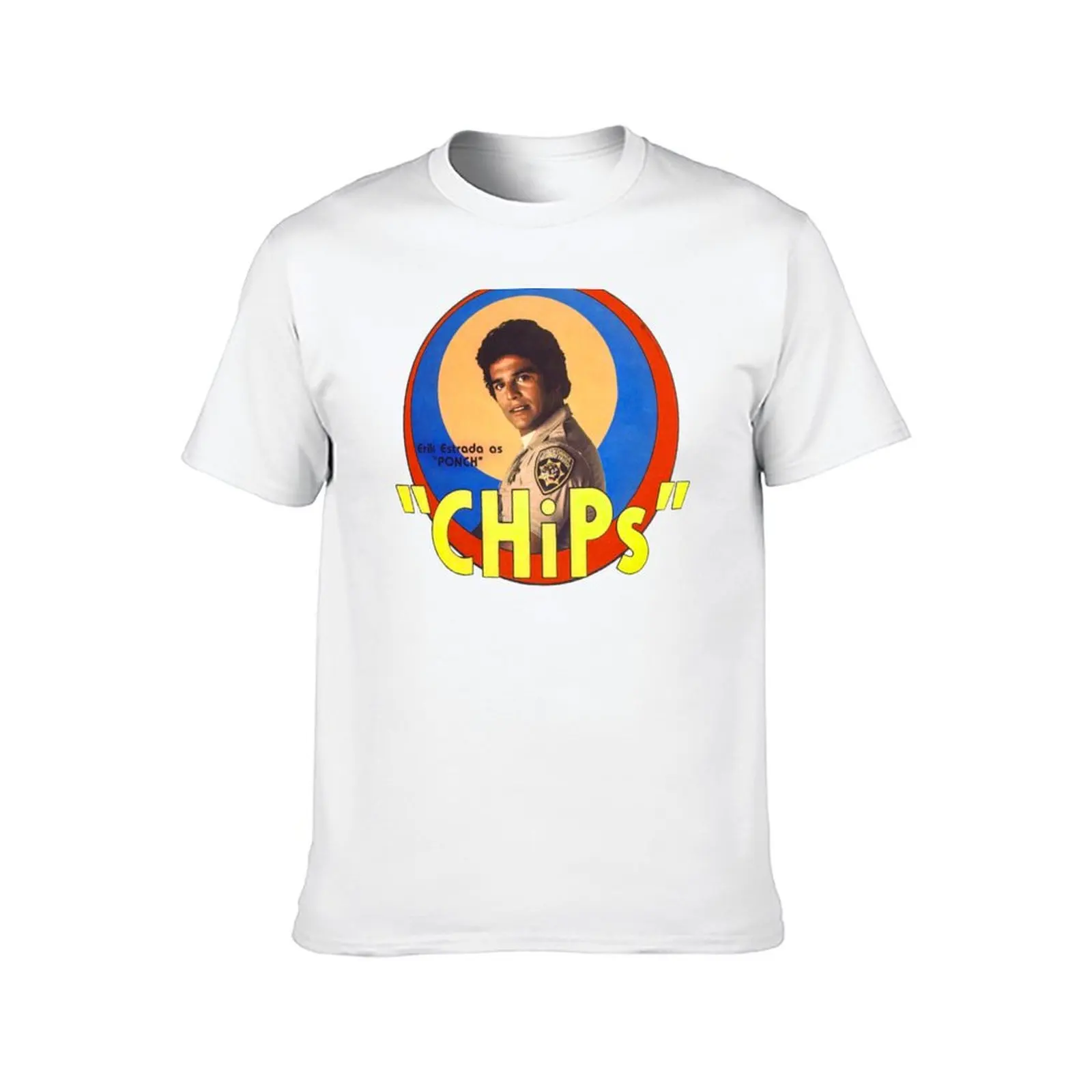 CHiPs - PONCH T-Shirt Short sleeve tee blanks customs big and tall t shirts for men