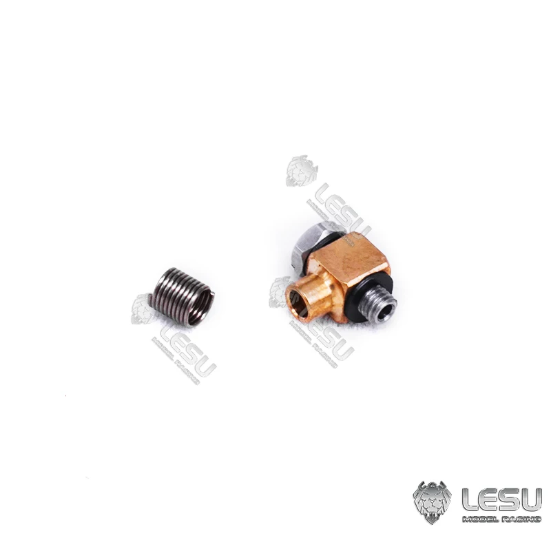 

LESU RC Parts Pipe Brass Nozzle for 1/14 RC Hydraulic Excavator Truck Bulldozer Loader Remote Control Toys Model TH16982