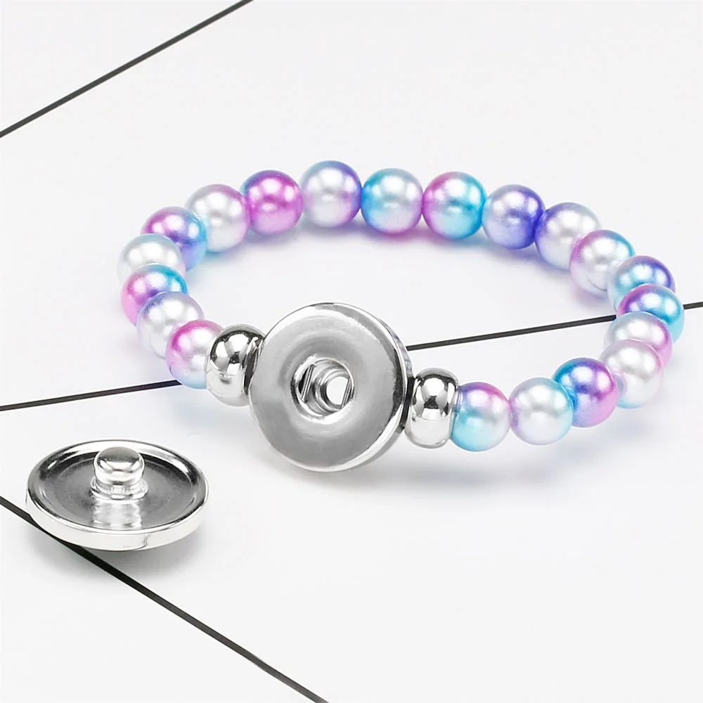 Pulsera de Encanto para niños, brazalete de cuentas de semillas coloridas de Luisa Mirabel, joyería de cúpula de cristal, regalos