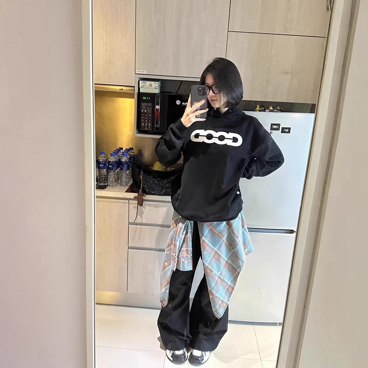 グッドブランド 新品 2026 プレミアム品質 パーカー 秋冬 3Dプリント ベーシックスタイル ユニセックス リラックスフィット プルオーバーパーカー