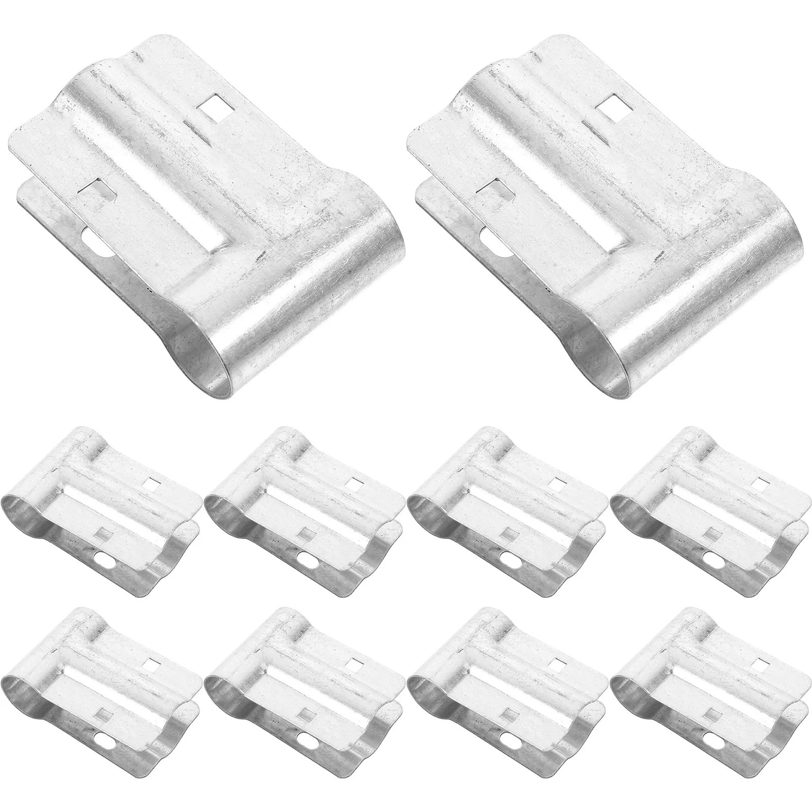 

10Pcs T Type Greenhouse Pipe Clamp Connector Set Robust Secure Fit for Metal Tubing Frames Outdoor Garden Greenhouse Structure