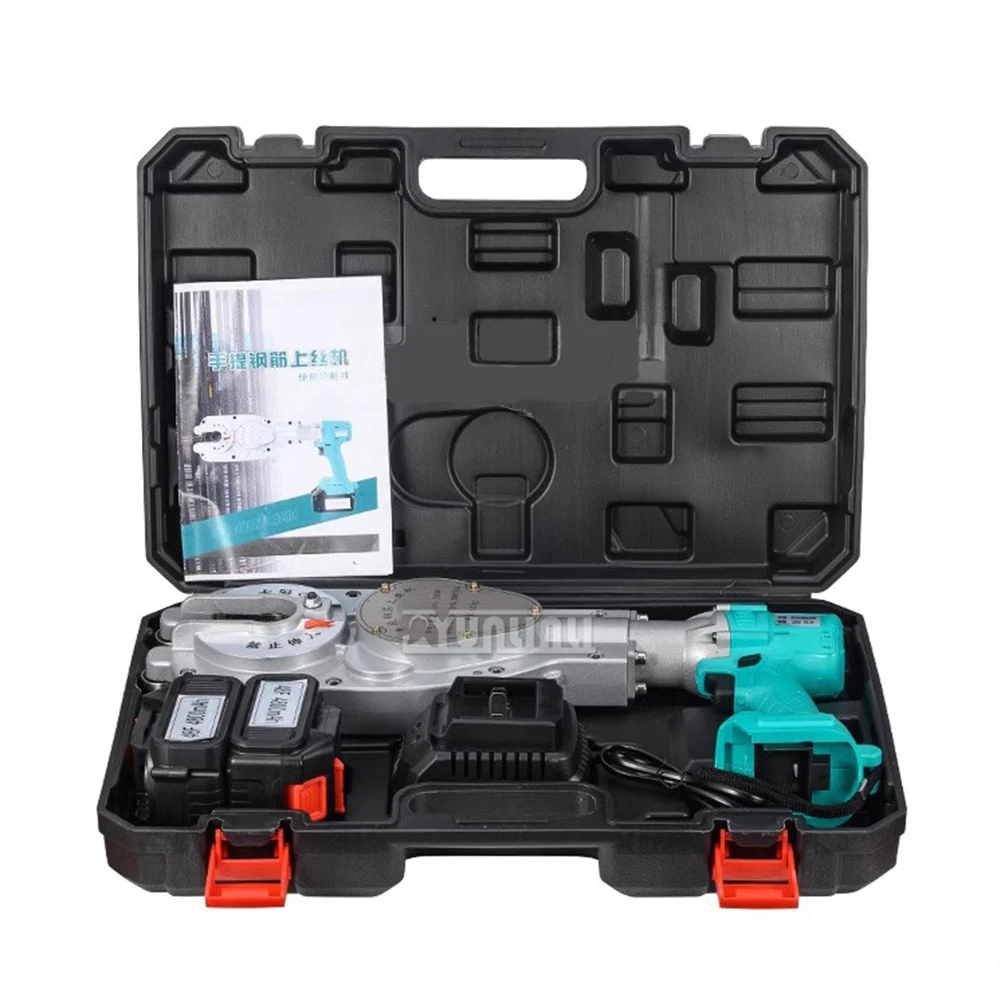 Handgehaltene elektrische Stahlstangenhülse, Drahtmaschine, Lithium-Batterie, Drahtverbindung, Drehmomentschlüssel, Gewindeanschließmaschine FL-28
