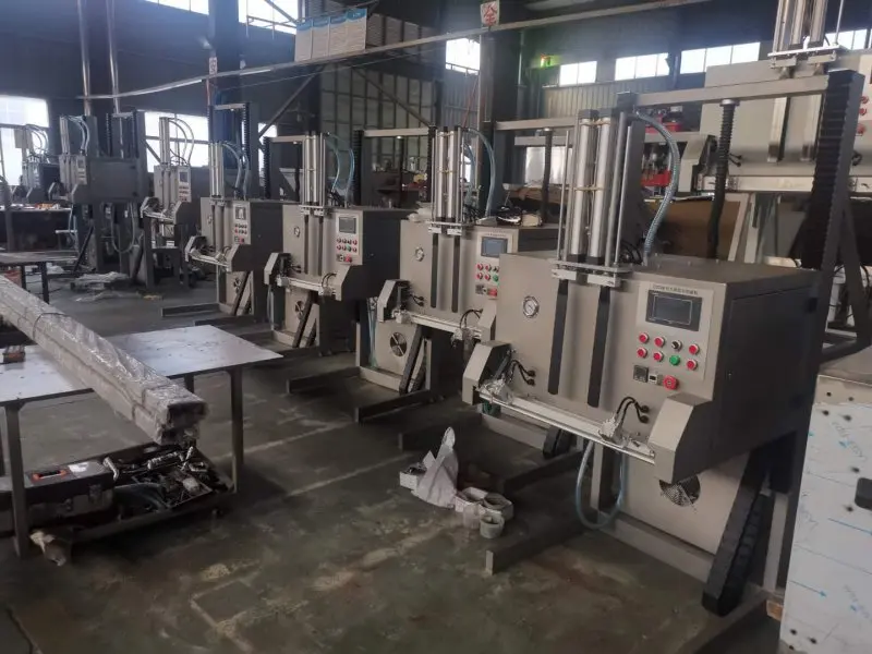 Semi-Automatic 25KG Folding Angle Large Vertical Continuous Sealing Machine Easy Operation High Productivity Pump for Plastic PE