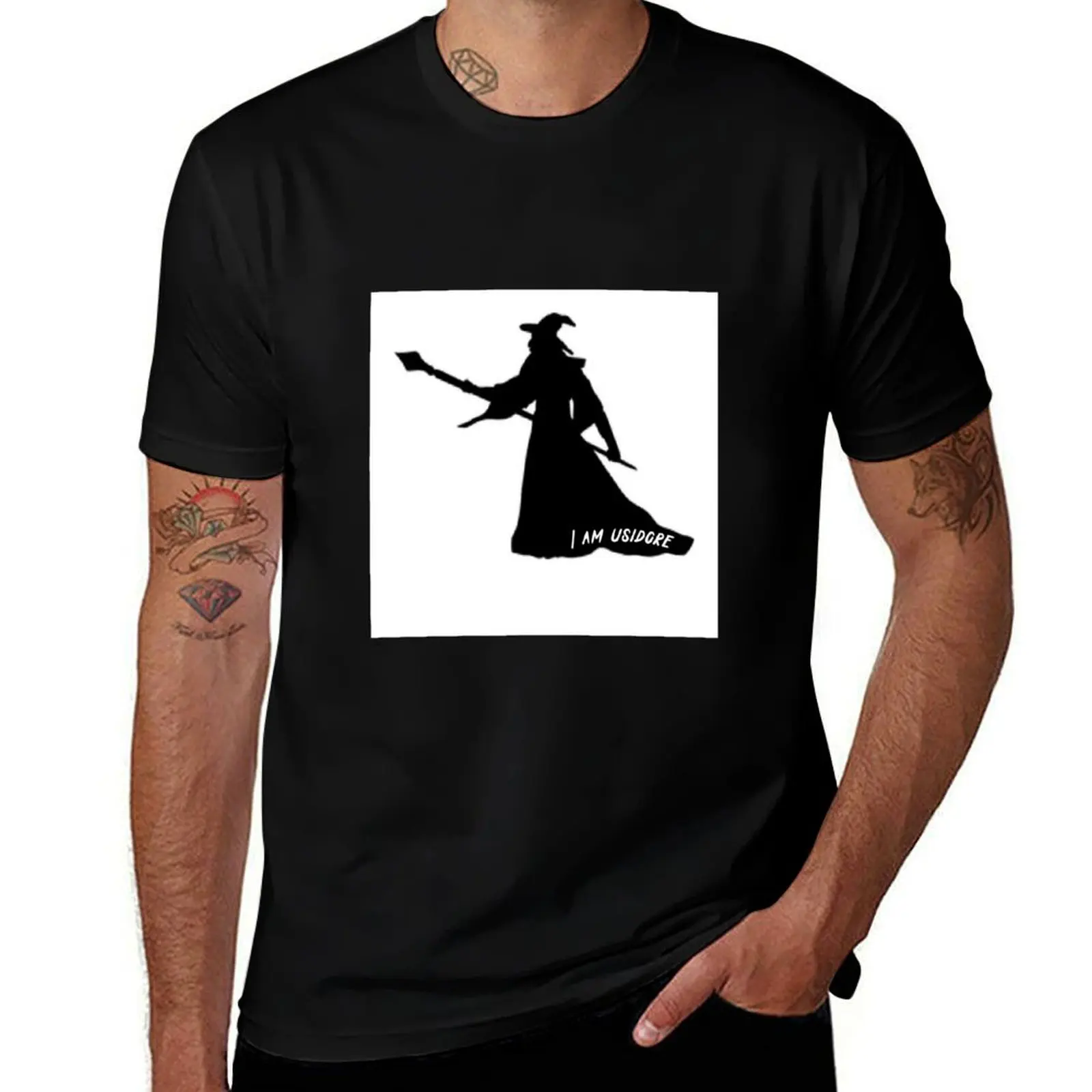 

Usidore the blue T-Shirt Gym Wear Breathable Short Sleeve Tee