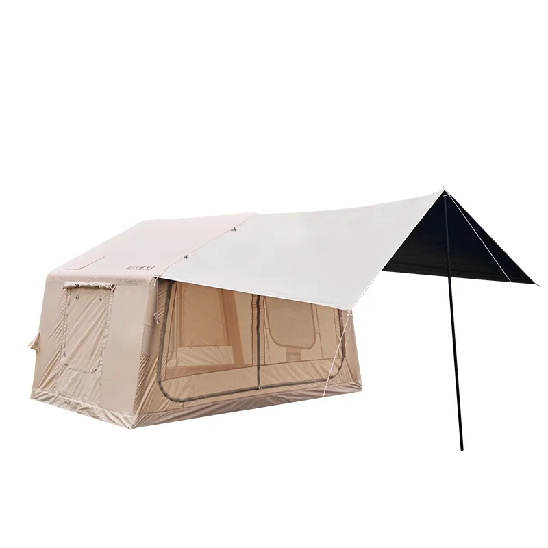 Waterproof Portable 7.2 Sqm Family Camping Tent Four Season Trade Show Inflatable Canopy For Outdoor Activities