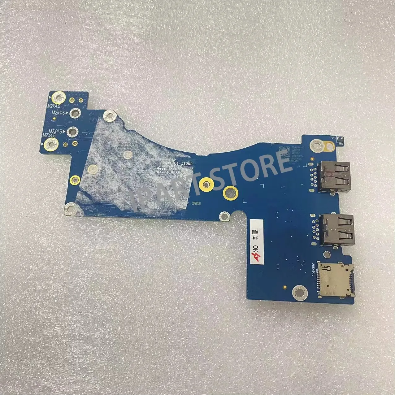 LS-J52DP For DELL Alienware M17 R3 USB WIFI Card SSD Board CN-0KFNTW KFNTW 100% Test Good