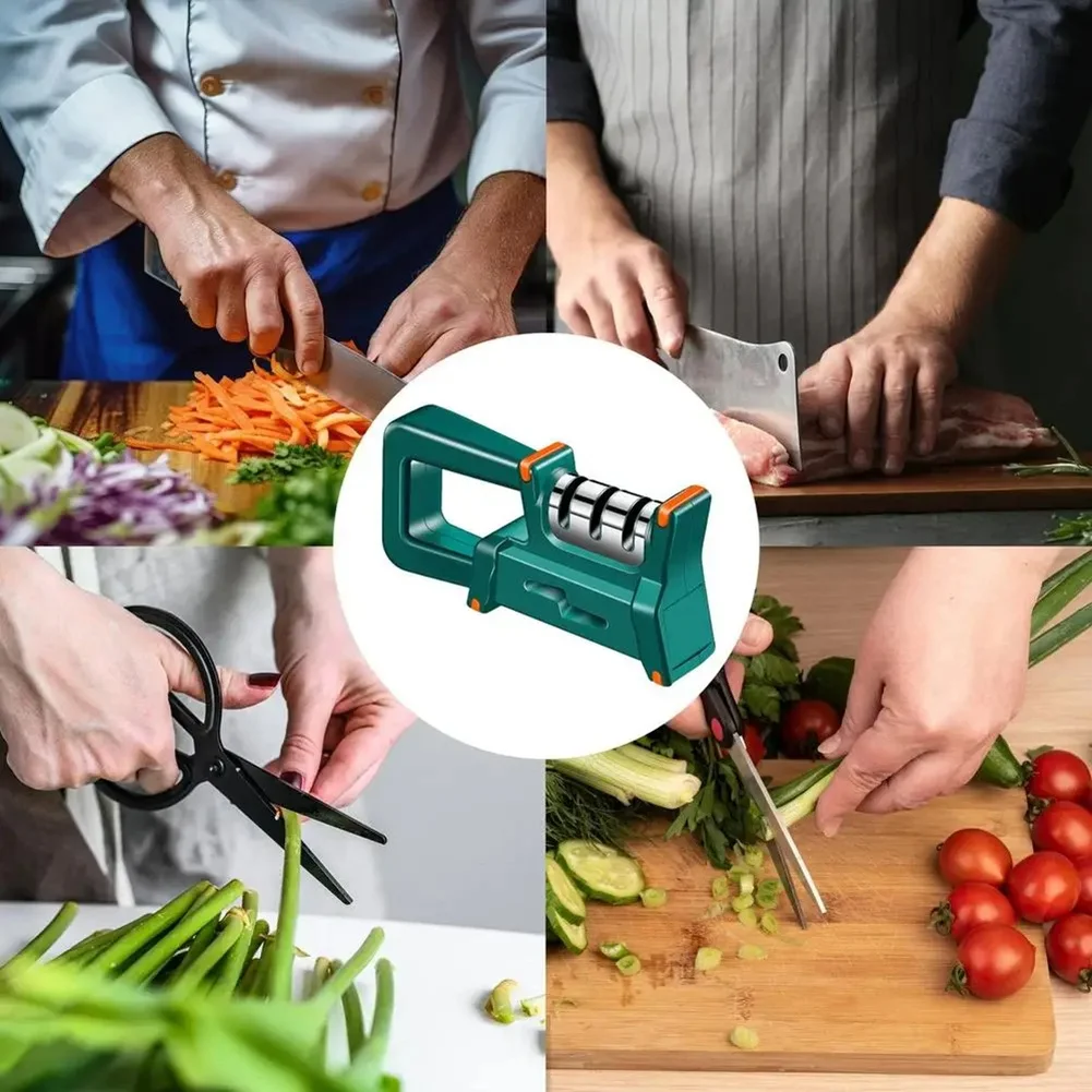 

Ручная точилка для ножей BOFO для домашней кухни, инструменты для быстрой заточки, быстрая ручная точилка для ножей, многофункциональный инструмент
