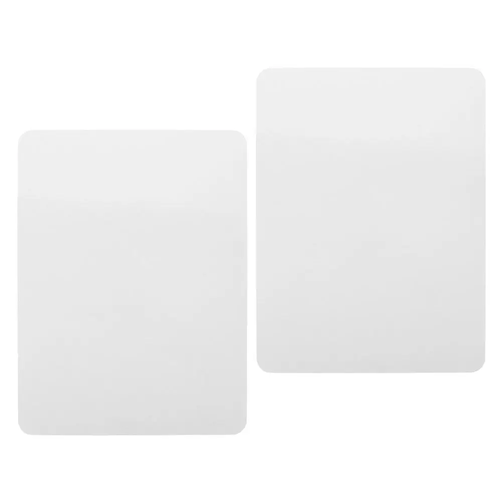 

2 шт. двусторонних портативных досок для сухого стирания, маленькие доски для письма, для использования в классе, офисе, дома, стираемые доски для записей