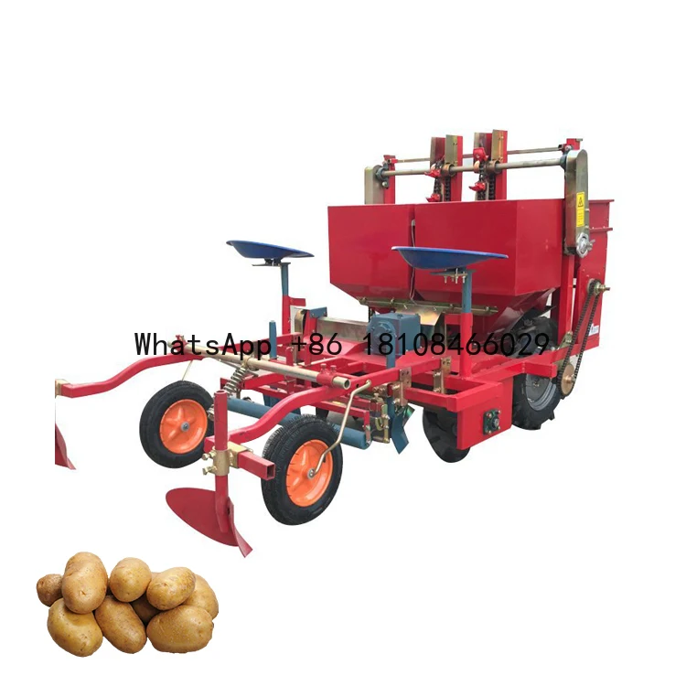 High Quality Ridge 4 2 Rows Seeder Automatic Potato Planter Machine Price