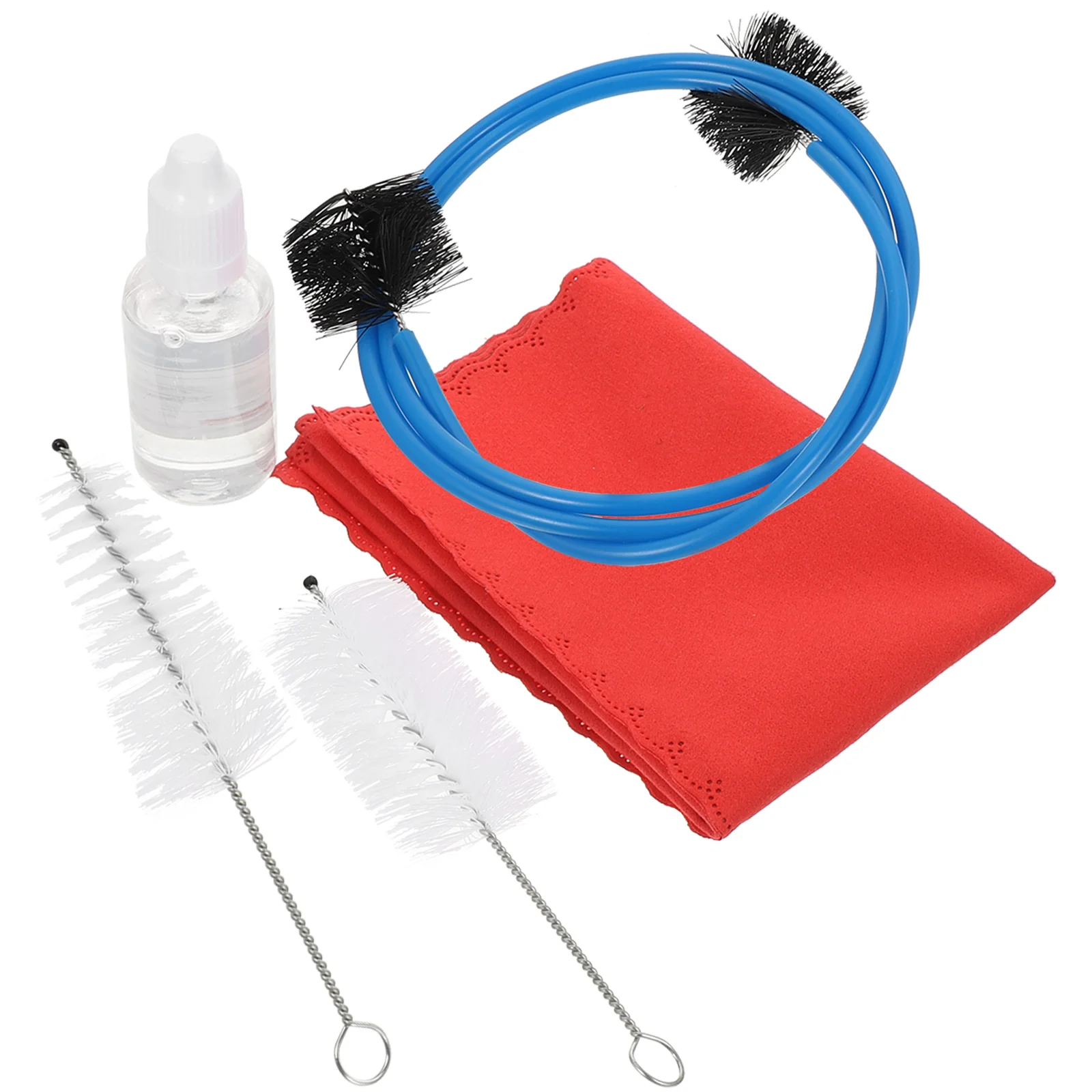 

Trumpet Cleaning Kit Cloth Brush Instrument Accessories Durable Flexible Valve Oil Reduces Friction Wear Prolongs Life