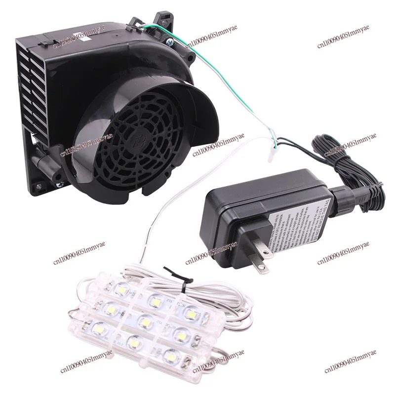 

Air Mold Blower 12032 Waterproof with Light 1.50A Silent Small Centrifugal Built-in Shockproof Power Supply