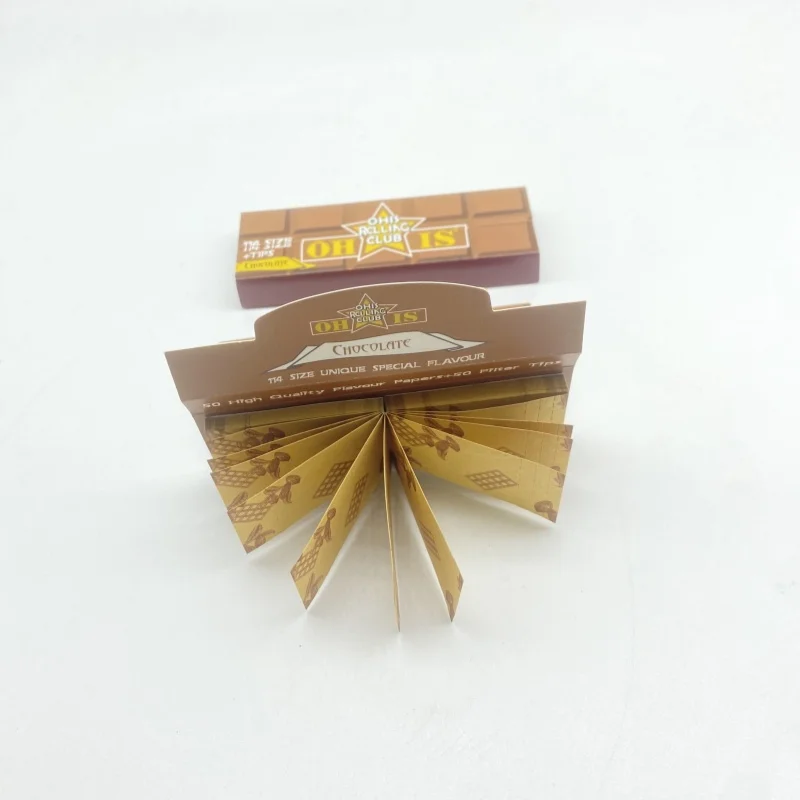 FruiT fLavoR ed مرشحات الورق الطبيعية غير المكررة نصائح تصفية أوراق الكتيب #5