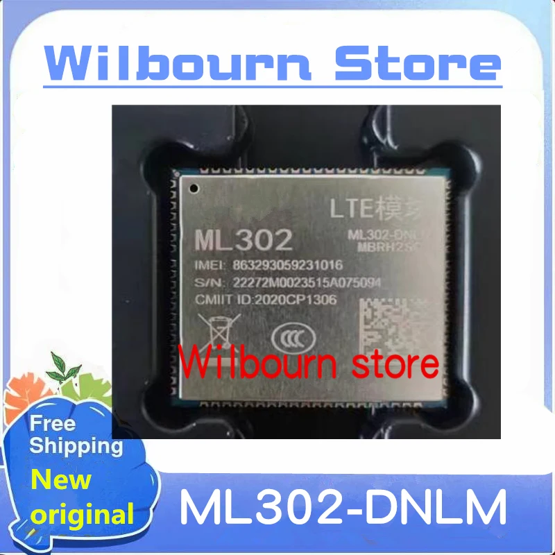 Módulo brandnew, 4G, ML302-DNLM, ML302, LCC, 1 lote do PC