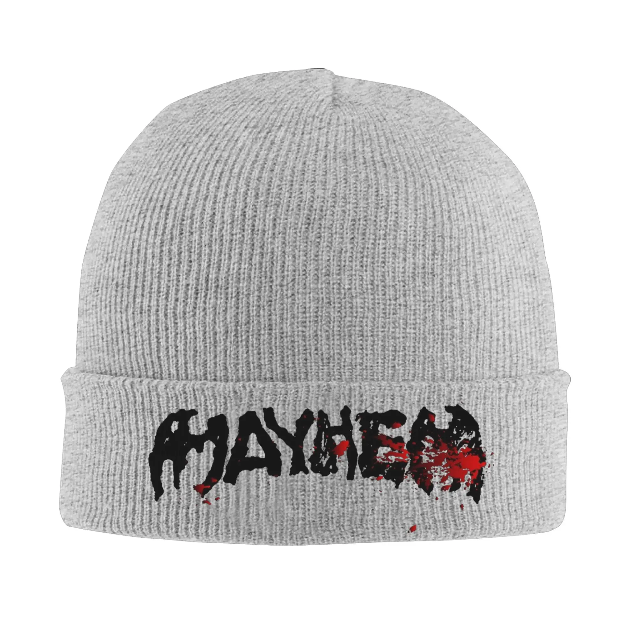 

Вязаная шапка с логотипом Lady Gaga Mayhem Blood, шапки, зимняя шапка, теплая акриловая шапка в стиле хип-хоп для мужчин и женщин, подарок,