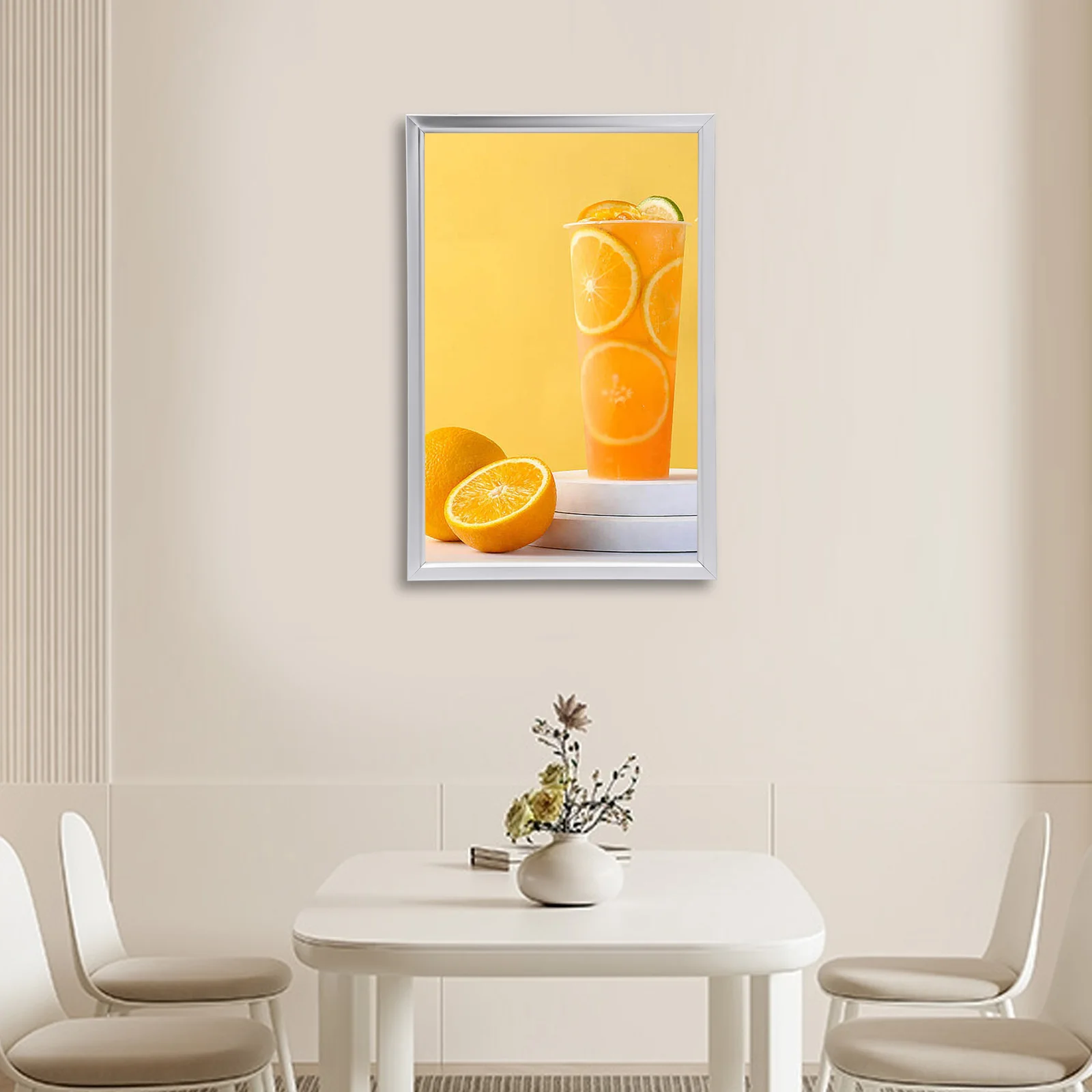 LED الفيلم المشارك الفن صورة الإطار ضوء مربع عرض الإعلان 24 "X 36" عرض الإعلان