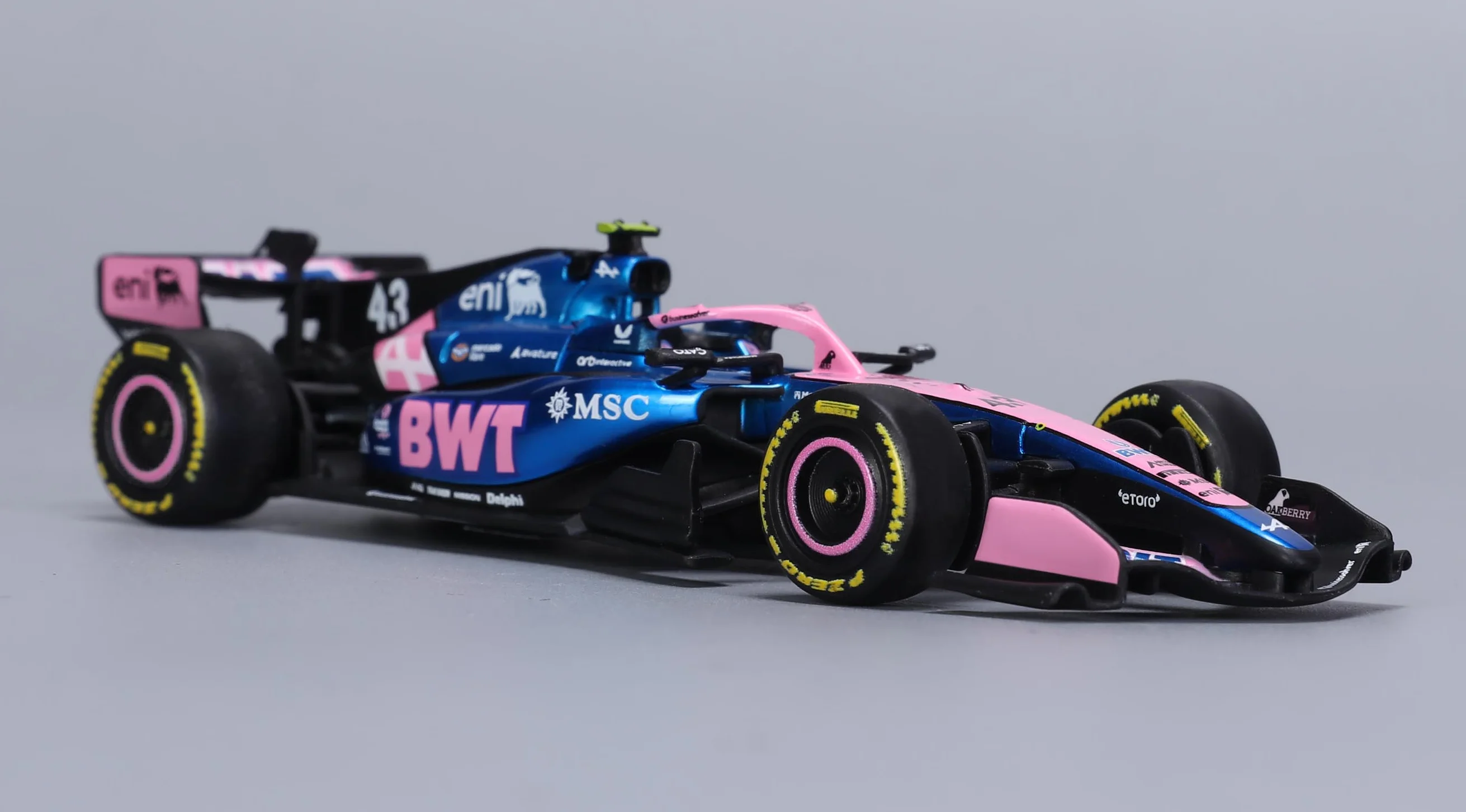 Bburago 1:43 2026 Formel 1 F1 Team SF26 RB22 A526 VCARB03 MAC-26 Miniatur-Plastik-Druckguss-Modell, personalisiertes Spielzeug-Geschenk – Detail 2