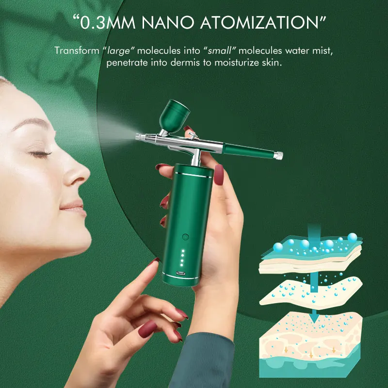 

Beauty Skin Care Handheld Oxygen Injection Device Mini Oxygen Injector Face Care Dredge Deeply Hydrating Rejuvenating Skin