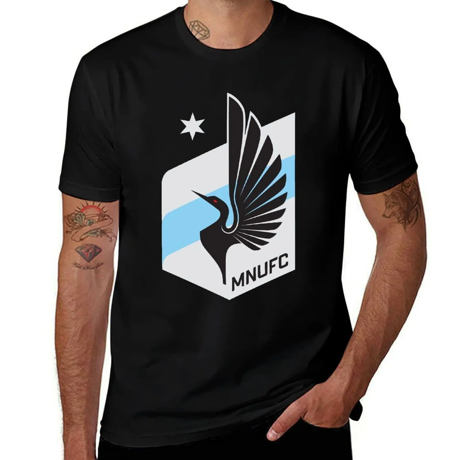 Minnesota FC T-Shirt Casual Pattern Print Tee Shirt
