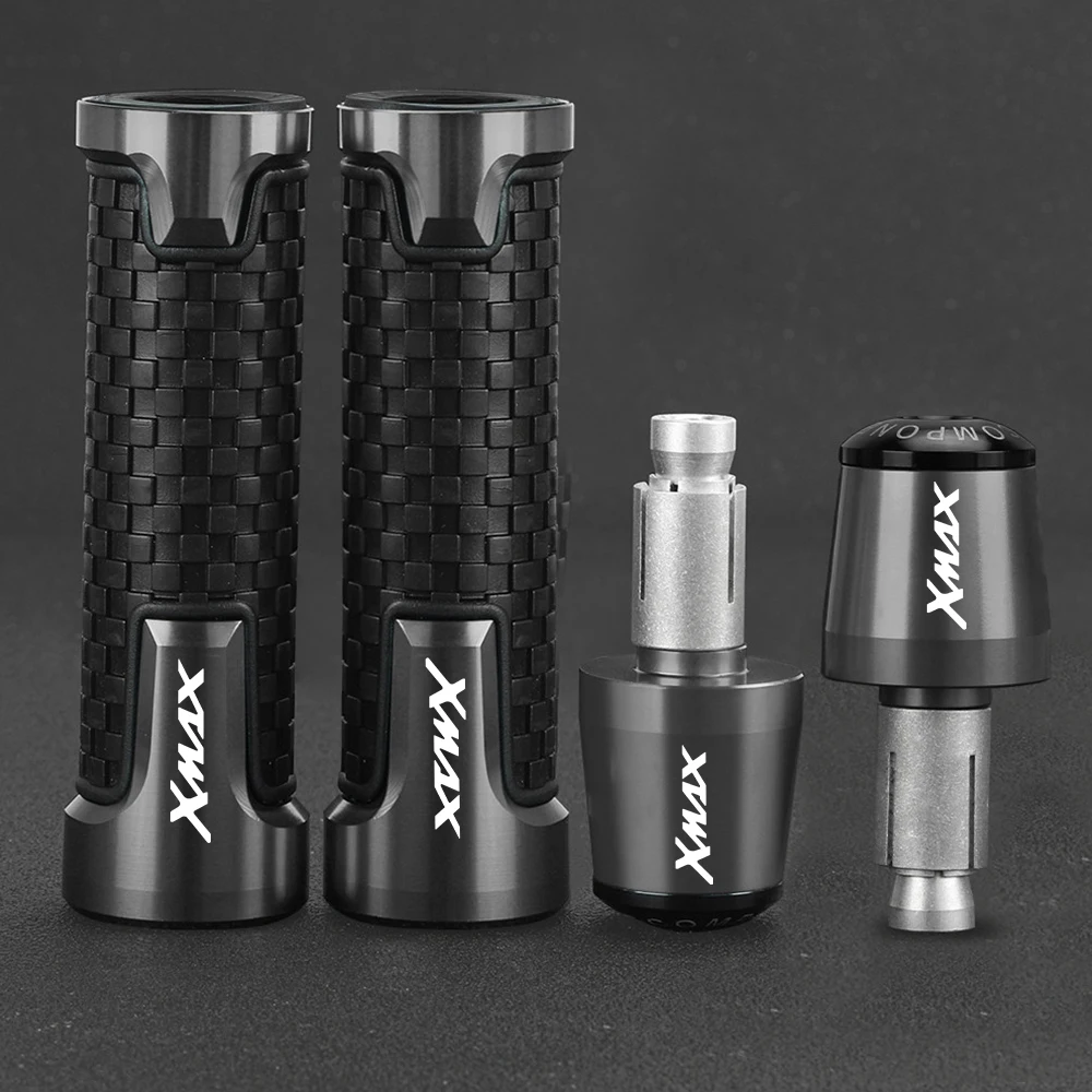 XMAX 125 250 300 400 X-MAX Motorcycle Handle Hand Bar Ends Handlebar Grips End For YAMAHA XMAX300 XMAX 300 2017-2024 2023 2022