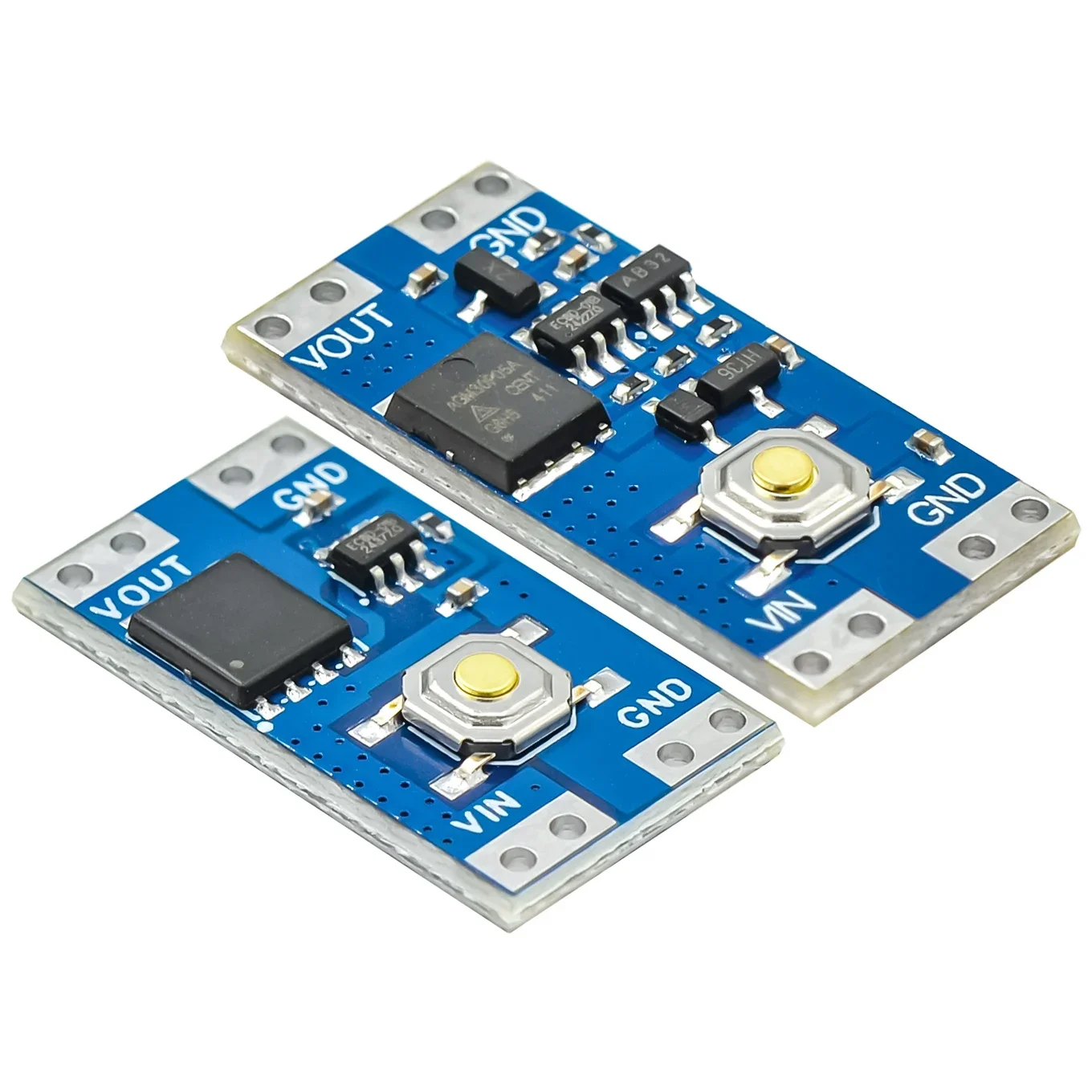 2/5/10PCS   Single Bond Button Bistable Switch Module 3.5-5.4V 4.5-26V 300nA 1.3uA Load 10A Low Power Micro One Key Switch