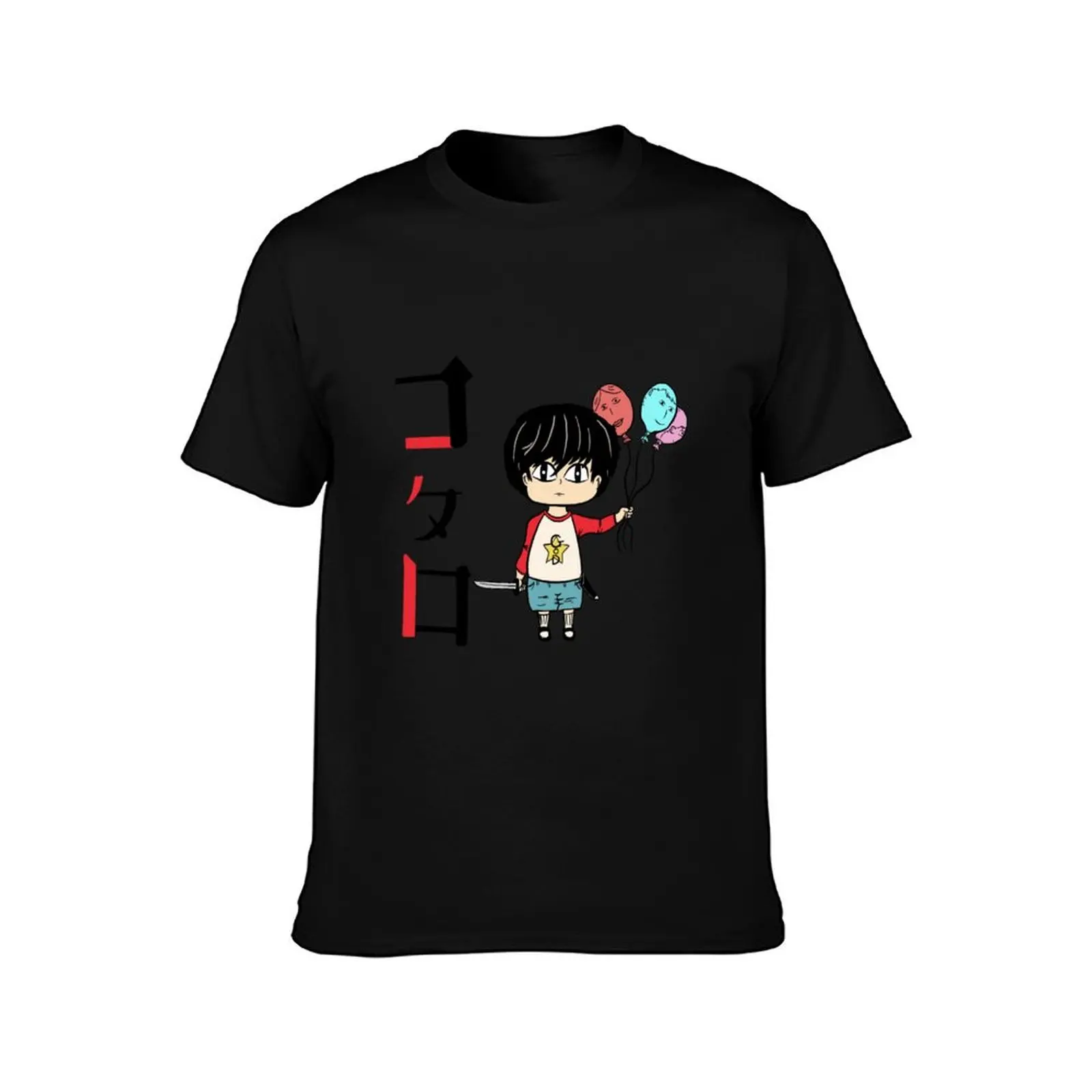 Kotaro Lives Alone T-Shirt Trendy Print Short Sleeve T-Shirt