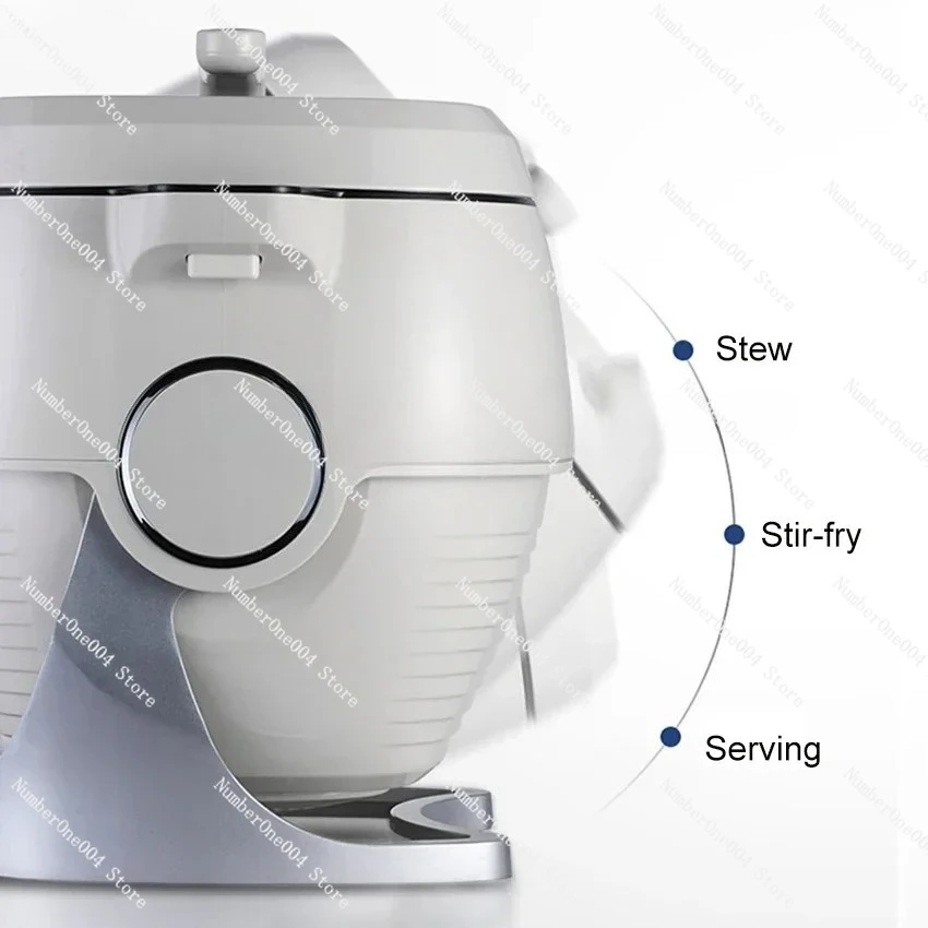 

Мультиварка 6л, полностью автоматическая интеллектуальная плита, машина для жарки, кухонная машина с антипригарным покрытием, кастрюля вок, сенсорная панель, плита, робот