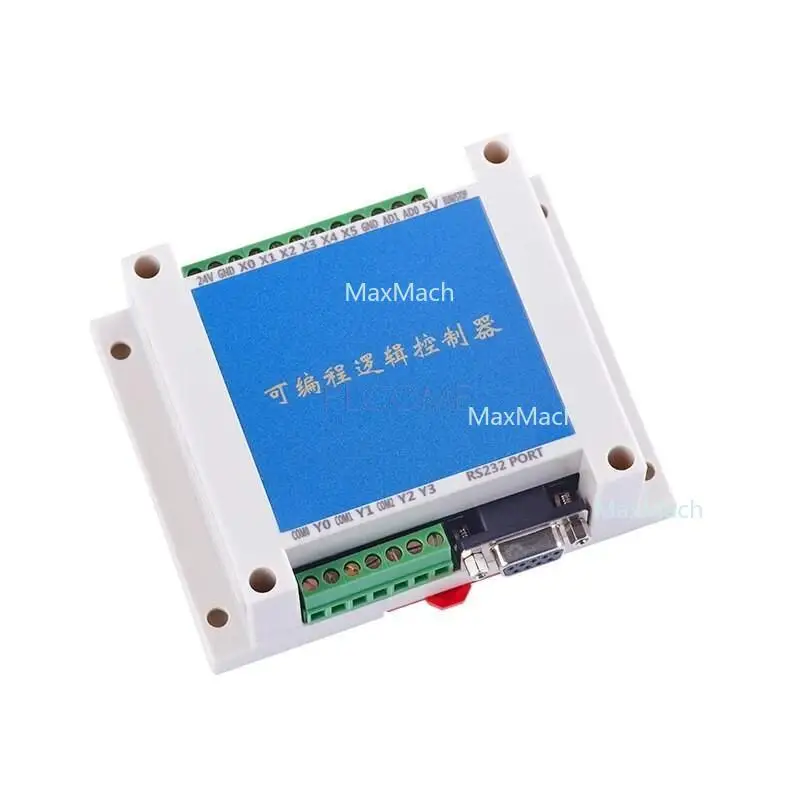 FX1N FX2N 10MR 10MT 14MR 14MT 20MRE 20MT 2AD PLC لوحة تحكم لميتسوبيشي 2AI 0-10V RS232 RS485 Modbus RTU مع حافظة