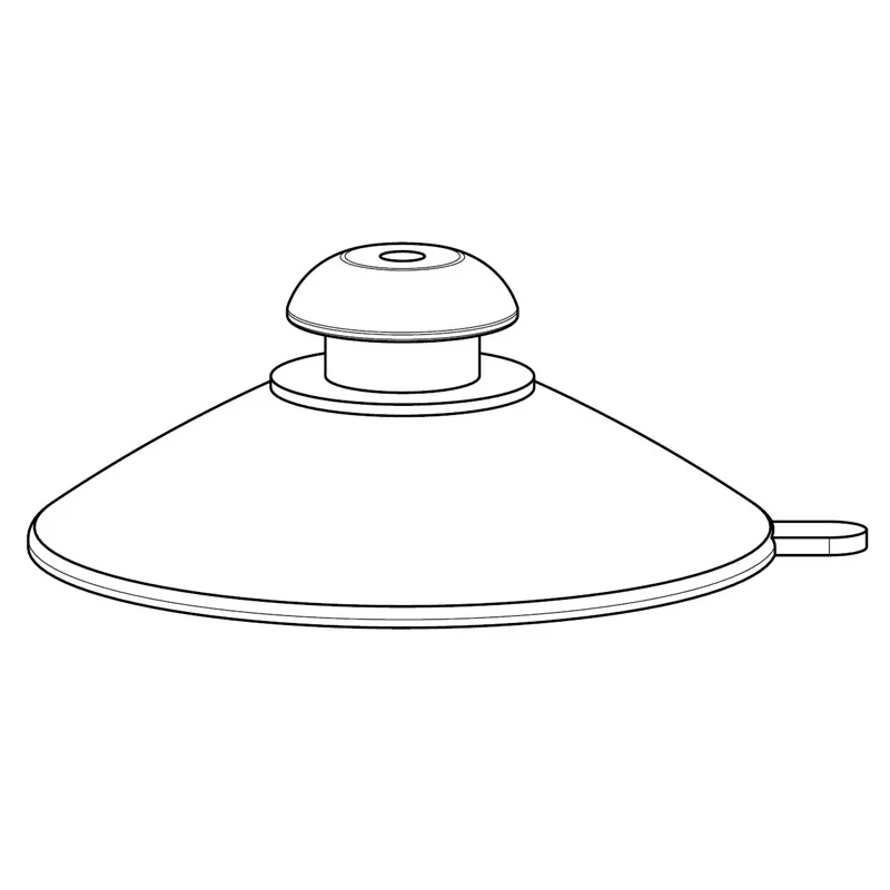 22/30/40/50 mm Pilzkopf-Sauger, PVC-Saugnäpfe, transparentes Saugpolster, starker Vakuumsauger, Glassauger für Küche/Badezimmer/Auto – Detail 7