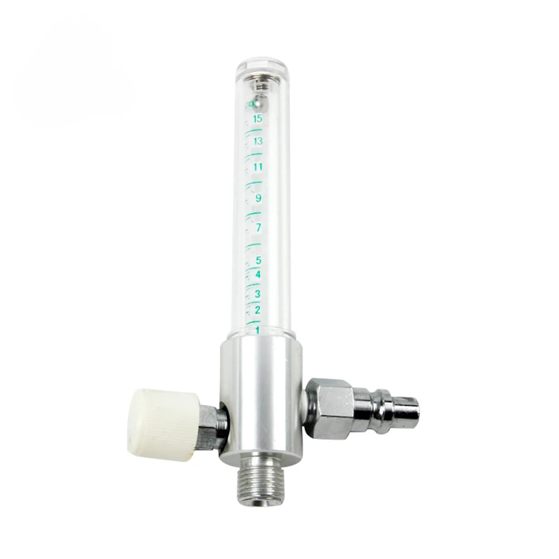 Medease Adult Oxygen Flow Meter With Puritan Adapter Germany Standard Oxygen Flowmeter