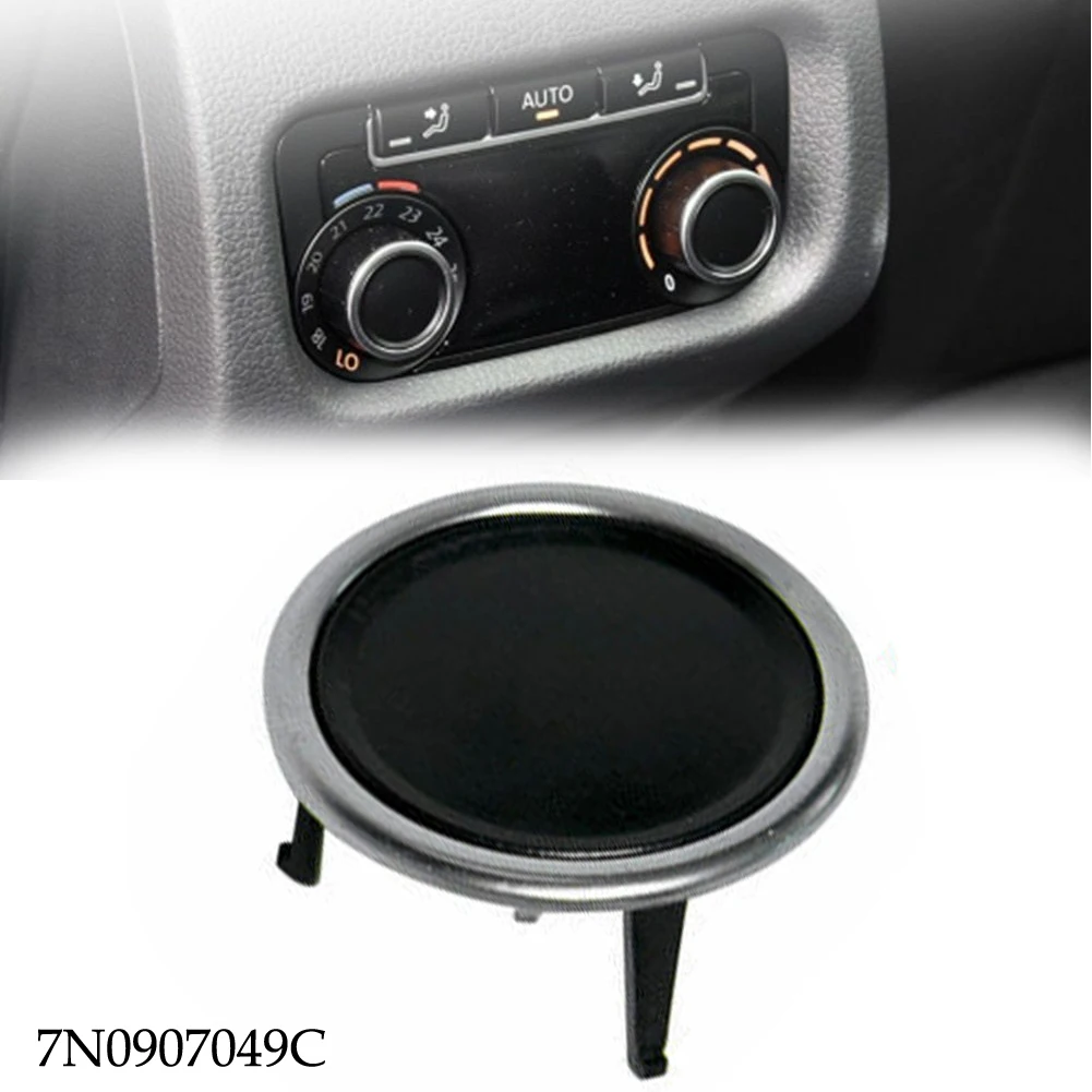 Tombol A/C Knob untuk Sharan 7N1/7N2 2012-2019 untuk Seat Alhambra 2011-2016 24*24mm Rears AC Panel Switch