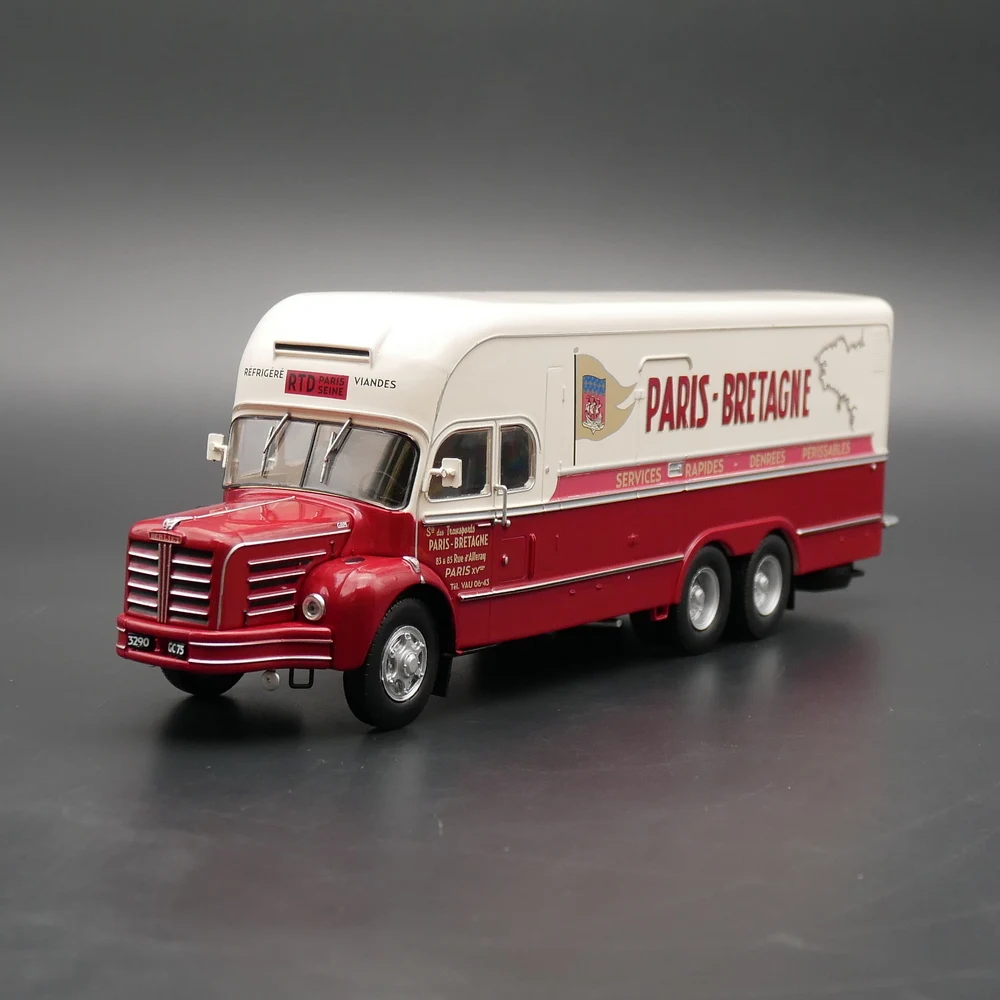 

IXO 1:43 Scale Diecast Alloy Berliet GBM Truck Toys Cars Model Classics Adult Gifts Souvenir Collectibles Static Display
