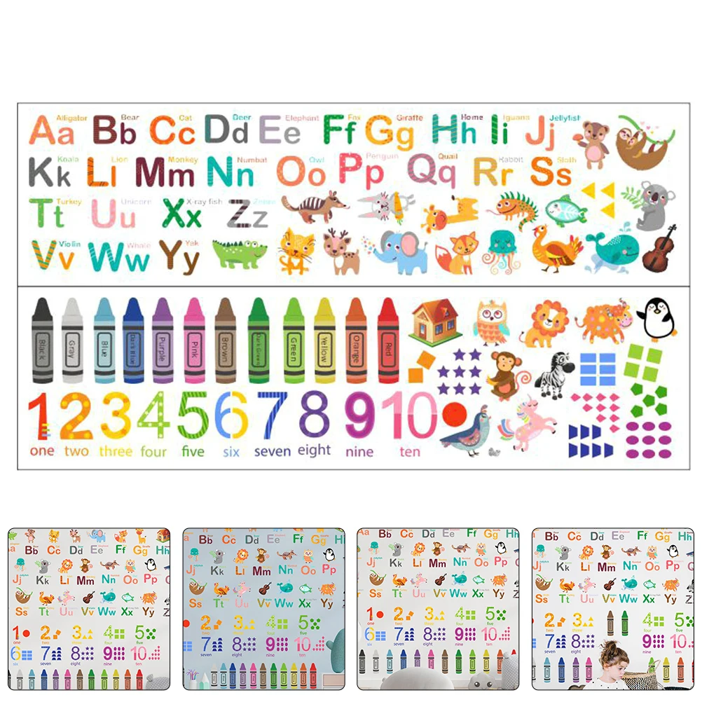 

Decorate Alphabet Wall Sticker Child Stickers Letter Pvc 's Early Education
