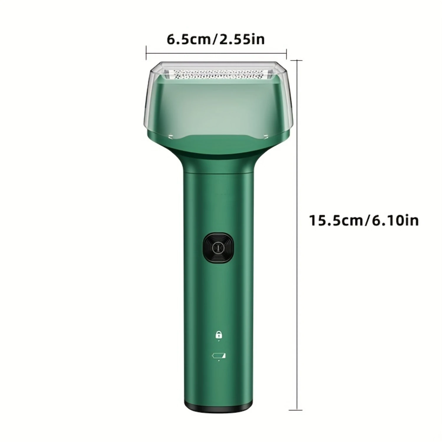 Men's Foil  , Cordless And USB Rechargeable Reciprocating Shaver, Men's  Cordless  Rechargeable Razors Precision Beard Sideburn 