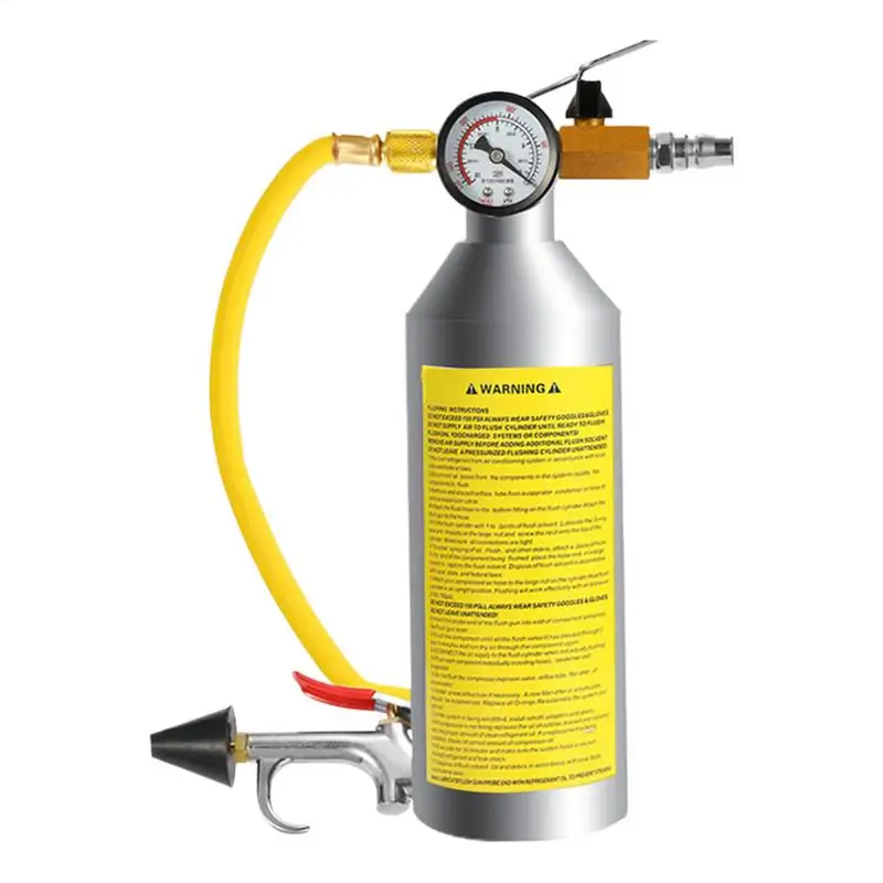 

Automotive AC Flush Kit A/C System Pipeline Flushing Tool Set Car Air Conditioner System Pipe Cleaning Air Conditioner Cleaning