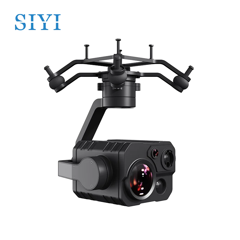 ZT30 Optical Pod Four Sensors 4K 8MP 180X Hybrid 30X Optical Zoom Gimbal  640x512 for Fixwing s