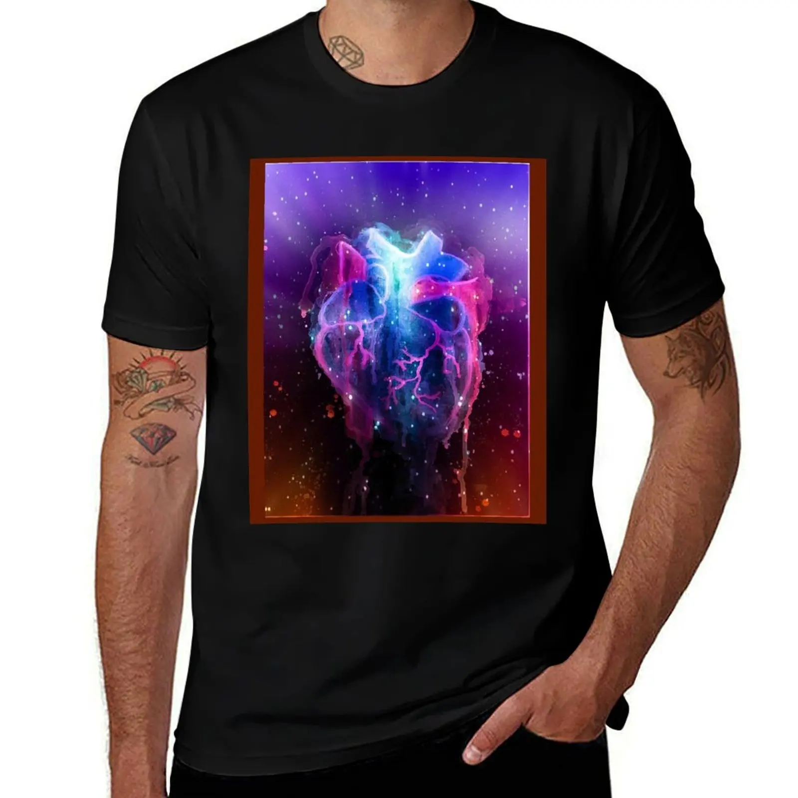 

Galactic Heart T-Shirt t shirts with prints t shirt personalised man tshirt T-Shirt