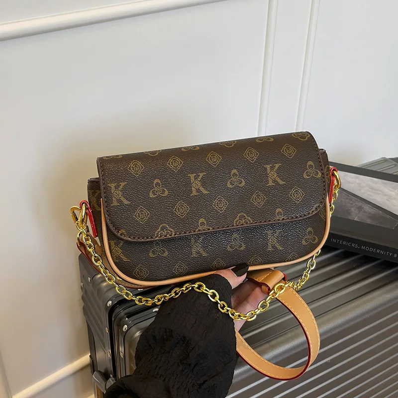 

Designer Inspired Crossbody Bag​​ 2025 New for Her Chic Underarm Purse Lightweight Small Shoulder Bag Casual Fashion Versatile