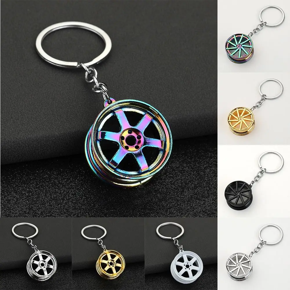 Criativo Car Chaveiro com Pneu Roda Styling, Chaveiro para Auto Peças e Loja Presentes