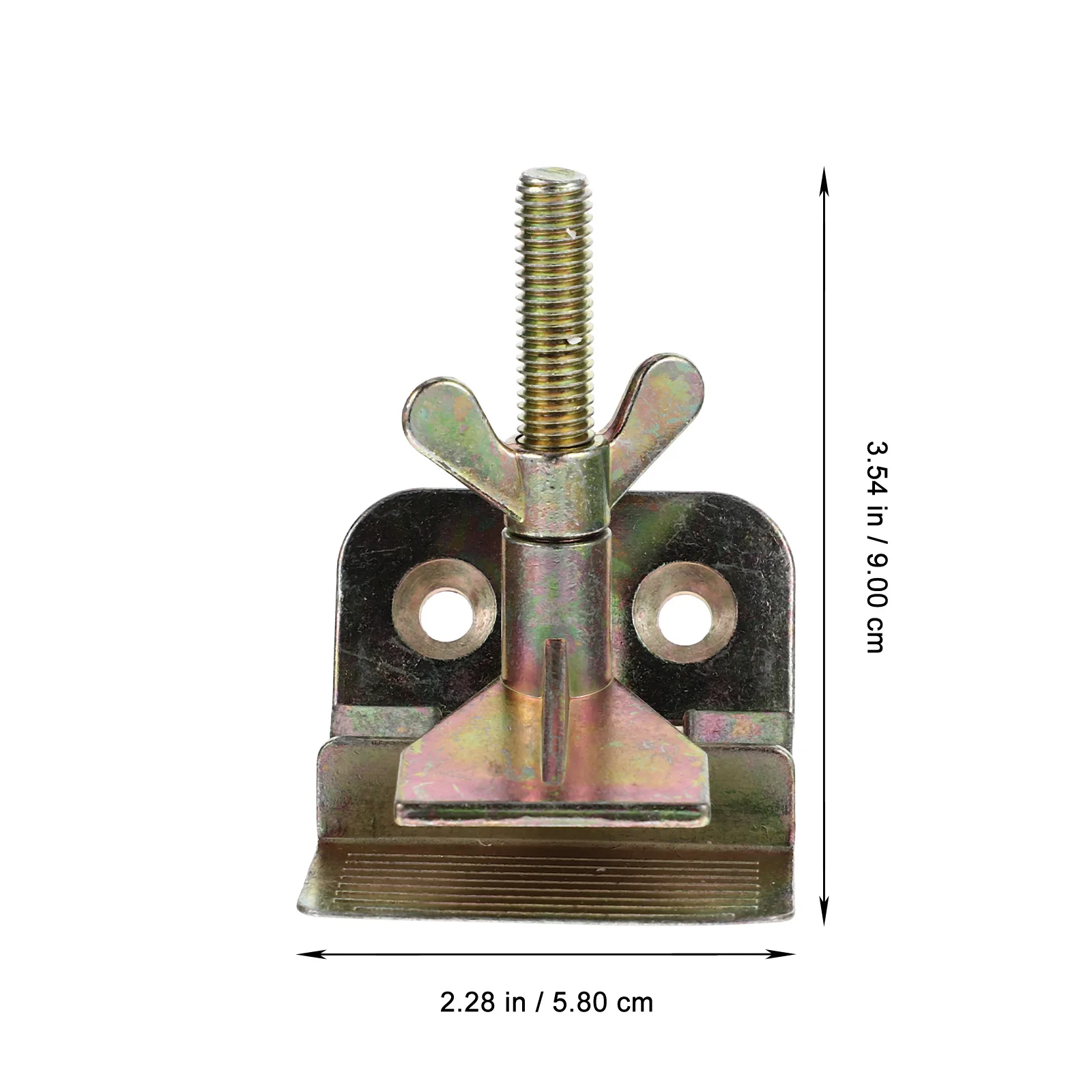 Galvanized Metal Silk Screen Printing Hinge Clamp Practical Tool for Screen Printing DIY Hobby Use DIY Hobby Tool