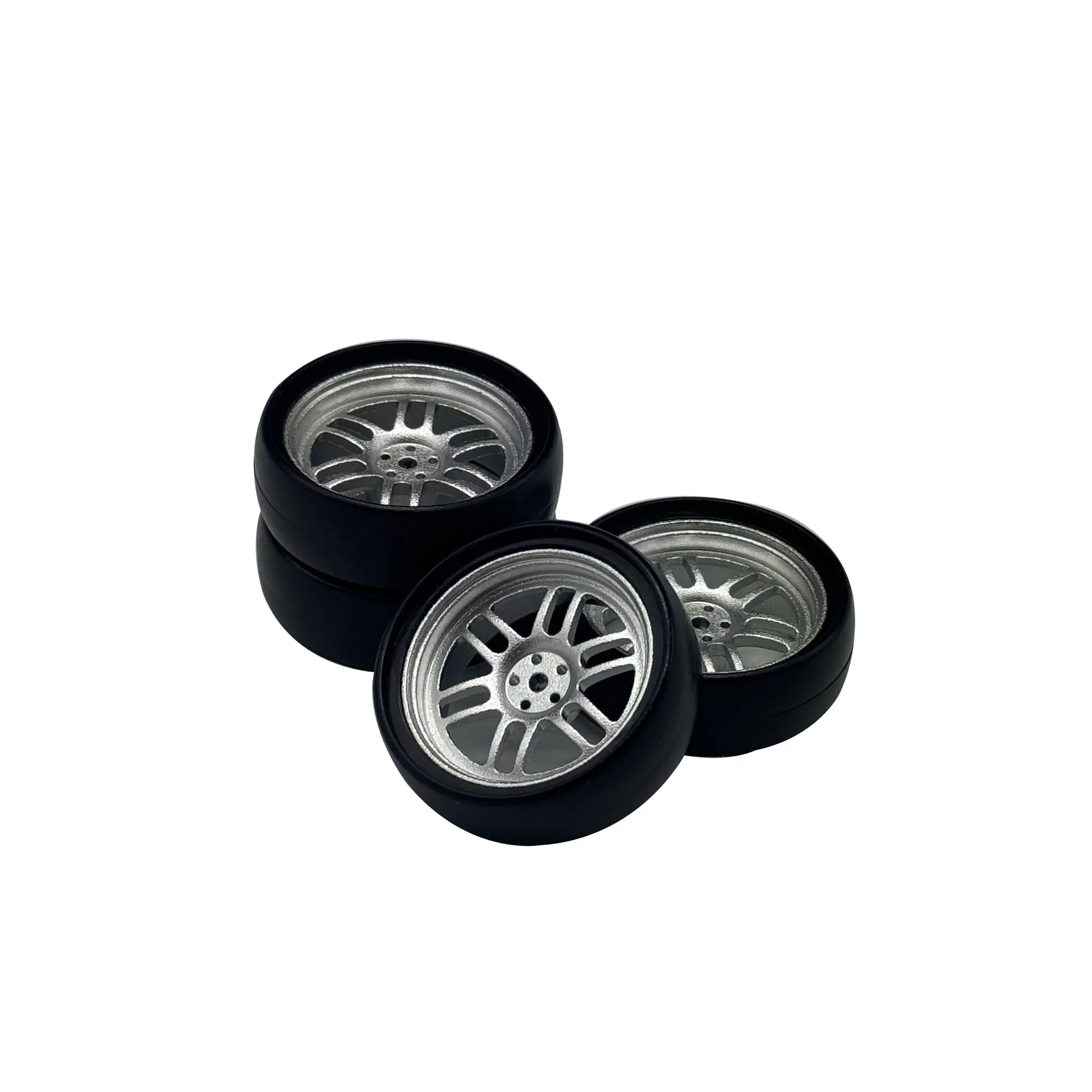 VOOR 1:18 LD1801 LD1802 LD1803 LD1804 A01 A02 A86 4 stuks Metalen 32mm RC Harde Drift wiel Harde Band 1/18 RC Auto Upgrade Onderdelen